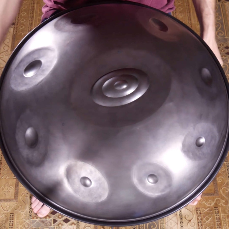 Nitrided Professional Series C Major 9 Handpan for Sale